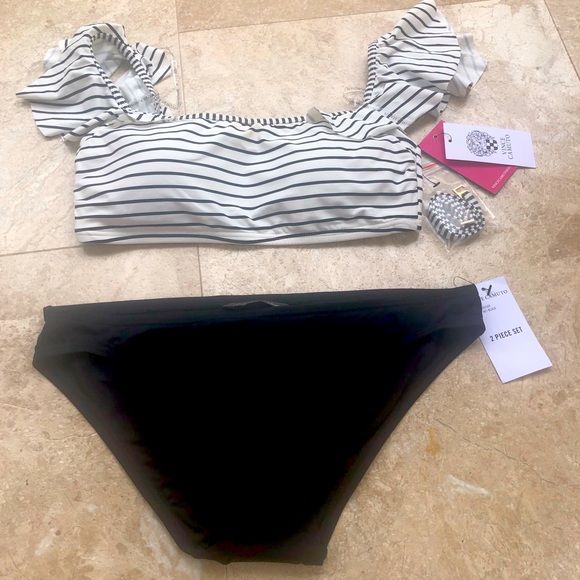 Vince Camuto 2 Pc Bathing Suit - Picture 2 of 5
